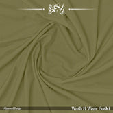 Wash & Wear Winter Boski Shalwar Kameez - Almond Beige