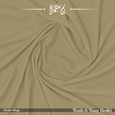 Wash & Wear Winter Boski Shalwar Kameez - Classic Biege