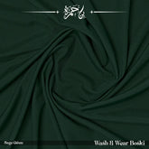 Wash & Wear Winter Boski Unstitched Shalwar Kameez - Sage Green