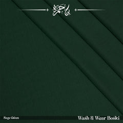 Wash & Wear Winter Boski Unstitched Shalwar Kameez - Sage Green
